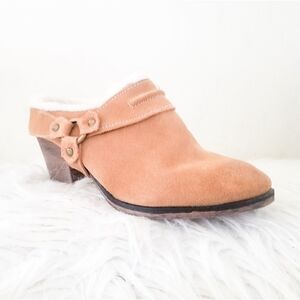 Rocket Dog mules boot camel color